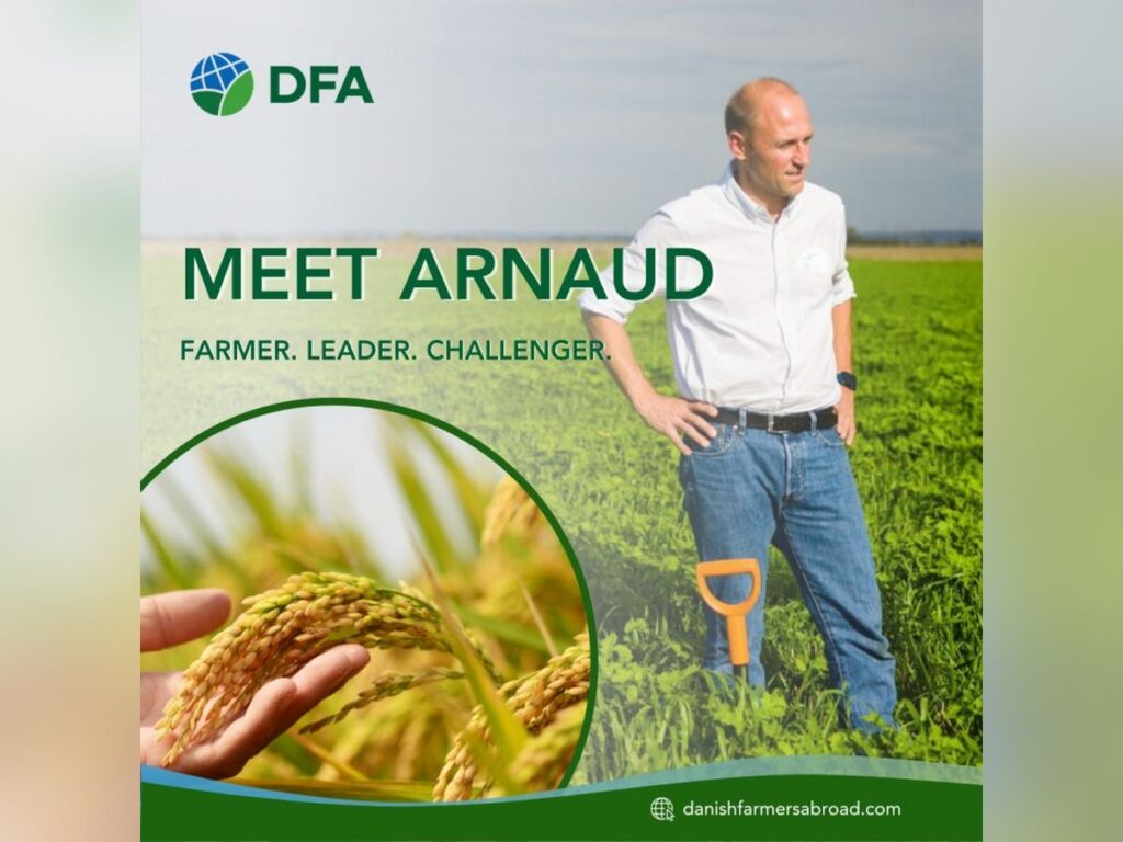 Arnaud Charmetant – Peer Group Facilitator – Crop Farming
